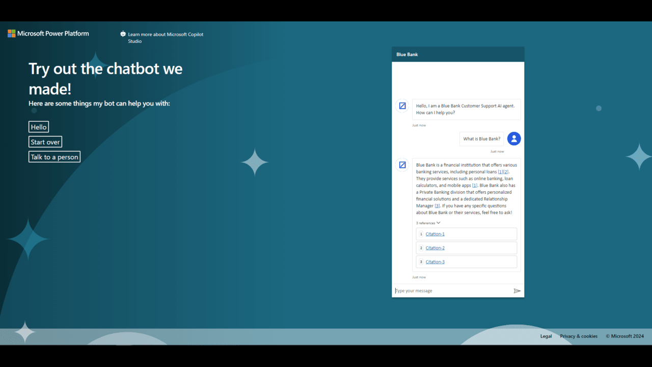 ICM AI Hybrid Chat omnichannel chatbot interface demo